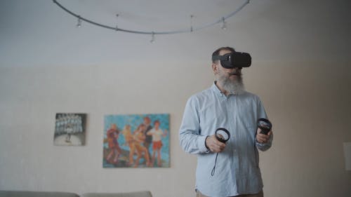 有关3C用品, VR, 人的免费素材视频