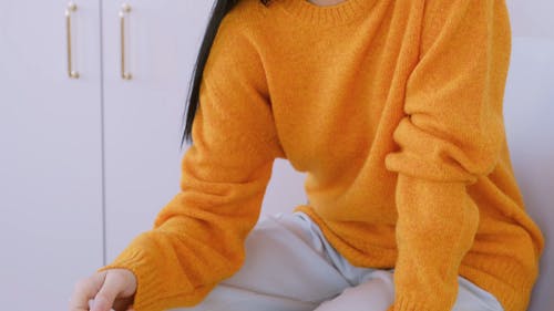 有关坐, 女权主义, 怀孕测试的免费素材视频