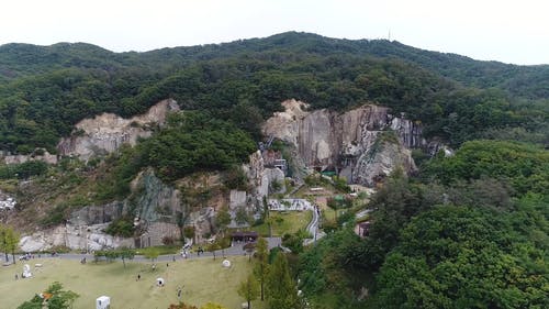 有关公园, 山, 树木的免费素材视频