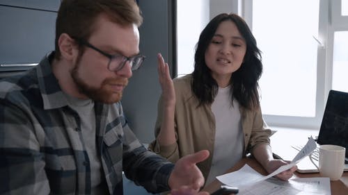 有关＃室内, 争论, 吵架的免费素材视频