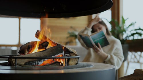 有关壁炉, 景深, 柴火的免费素材视频
