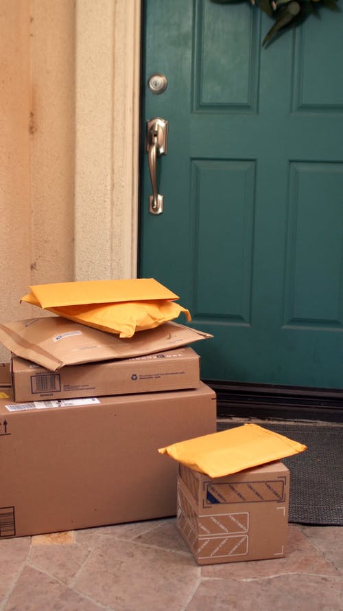 有关交货, 前门, 包的免费素材视频