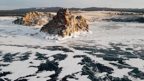 有关байкал, 下雪的天气, 冬季的免费素材视频