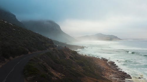 有关坏心情, 岩石的, 岸边的免费素材视频