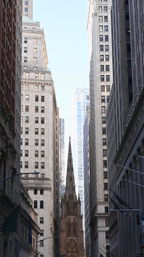 有关低角度视图, 垂直视频, 城市的免费素材视频