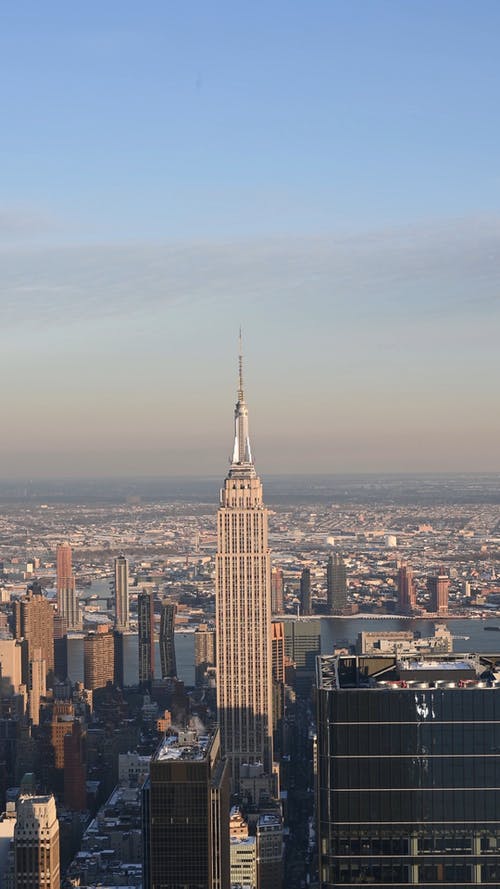 有关垂直视频, 城市, 天空的免费素材视频