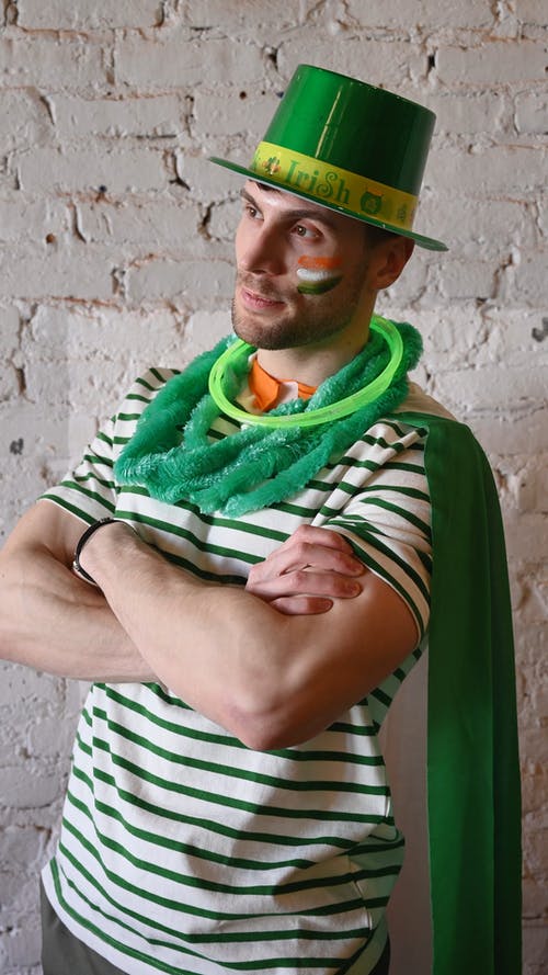 有关st paddy的一天, 主题, 人的免费素材视频