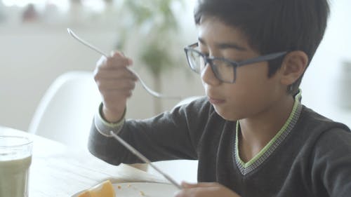 有关午餐, 叉子, 吃的免费素材视频