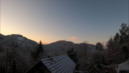 有关丘陵, 冬季, 升起的免费素材视频