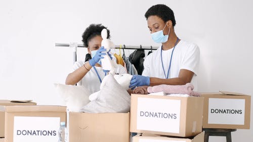 有关做善事, 冠状病毒, 协和的免费素材视频