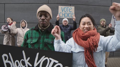有关公共, 多样化, 抗议的免费素材视频
