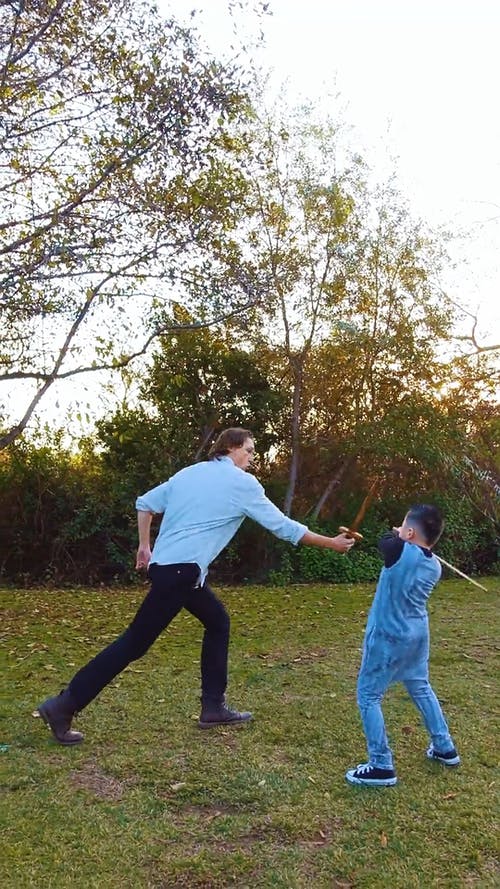 有关剑, 垂直视频, 户外的免费素材视频