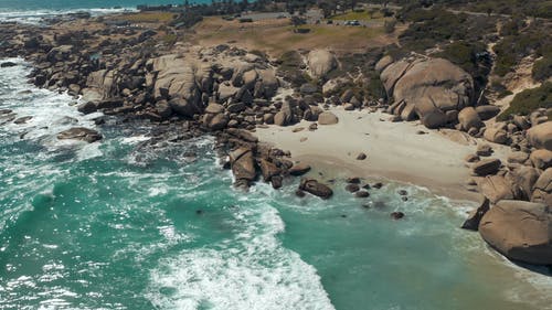 有关天性, 岩层, 岩石海岸的免费素材视频