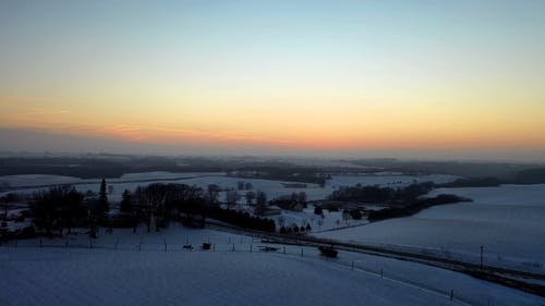有关4k, 冬季, 地平线的免费素材视频