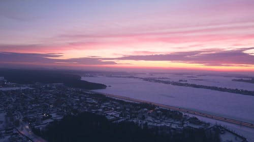 有关冬季, 天空, 屋顶的免费素材视频