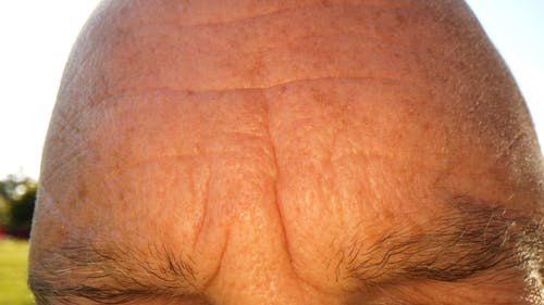 有关前额, 专注, 特写的免费素材视频