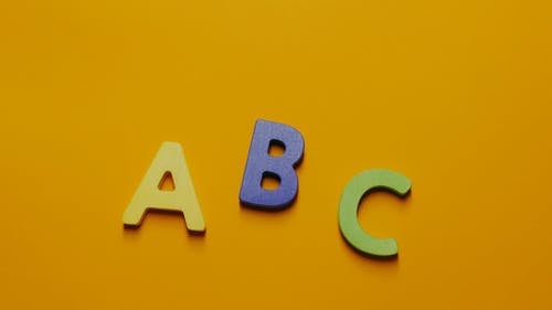 有关ABC, Flatlay, 印刷的的免费素材视频