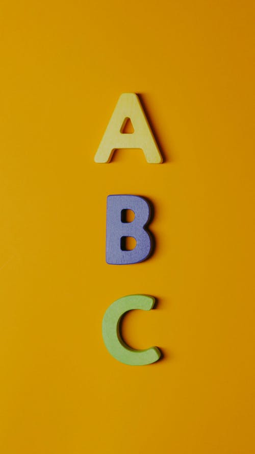 有关ABC, orange_background, 图片的免费素材视频