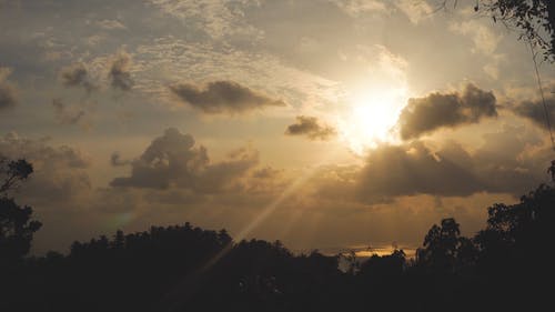 有关剪影, 天空, 太阳的免费素材视频