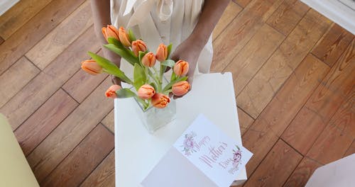 有关问候卡, 地板, 从上面的免费素材视频