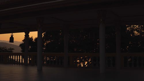 有关亚洲建筑, 挂, 摇摆的免费素材视频