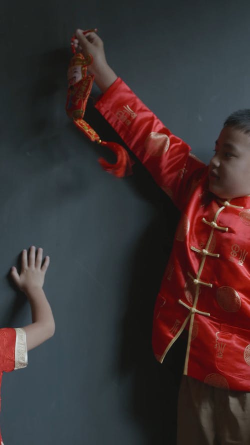 有关一起, 中国新年, 和服的免费素材视频