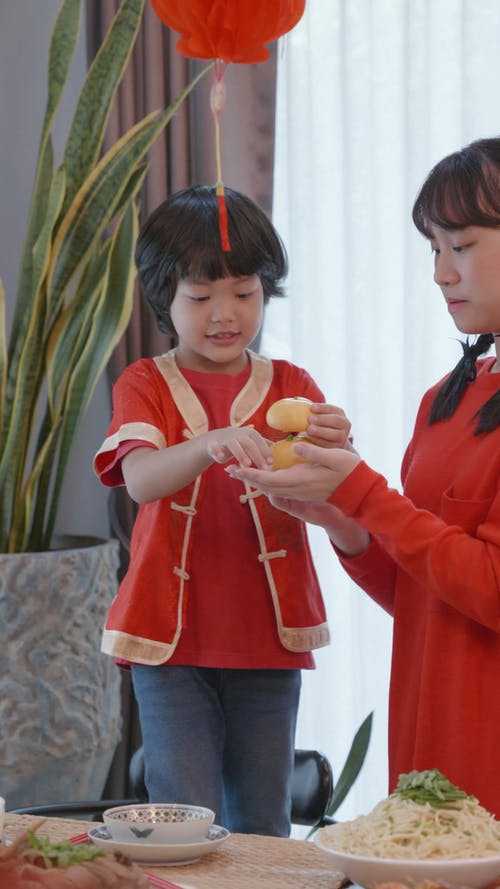 有关一起, 中国新年, 传统的免费素材视频