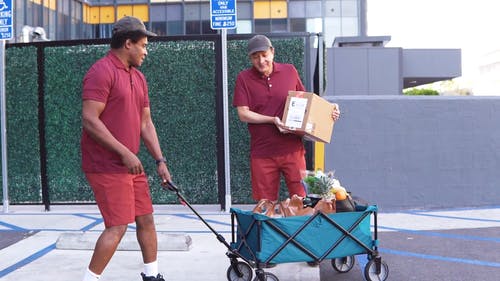 有关信使, 制服, 包的免费素材视频