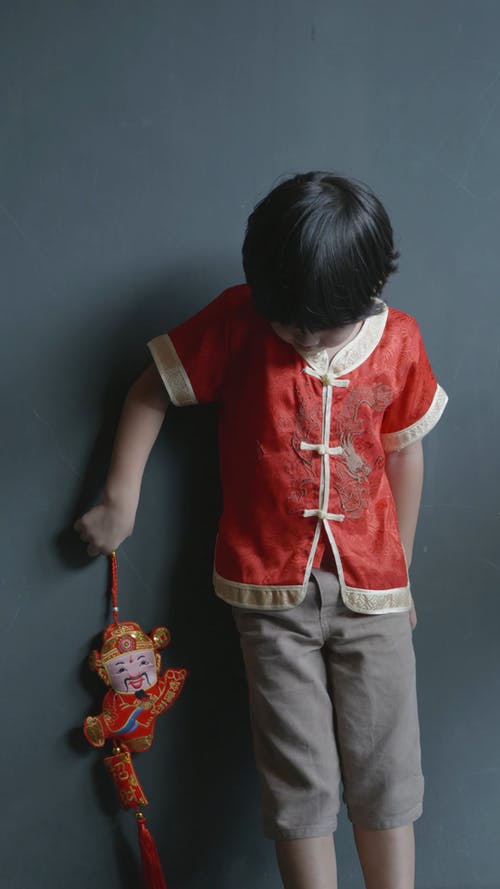 有关中国新年, 儿童, 和服的免费素材视频
