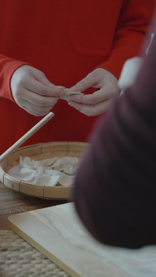 有关中国菜, 包皮, 垂直视频的免费素材视频