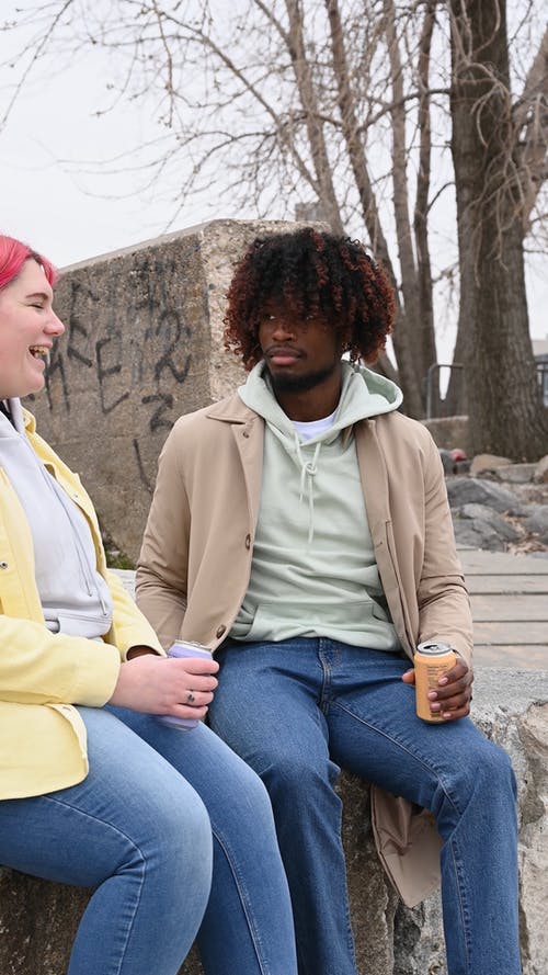 有关一对, 互动, 享受的免费素材视频