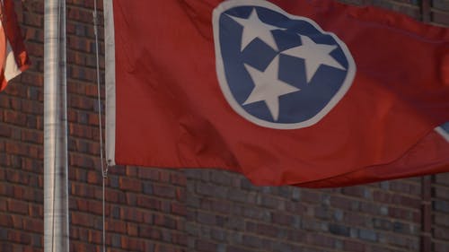 有关州, 旗, 田纳西的免费素材视频