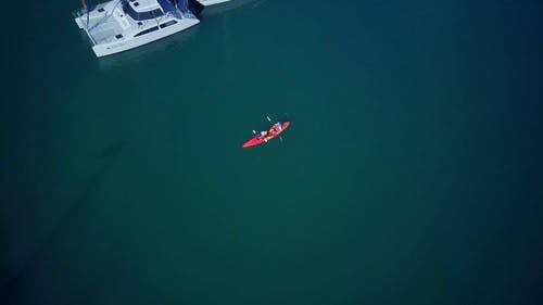 有关划桨, 划独木舟, 划船的免费素材视频