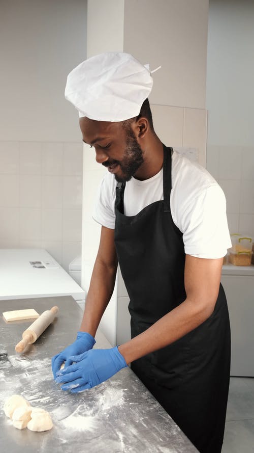 有关人, 侧面图, 厨师的帽子的免费素材视频