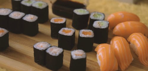 有关可口, 可口的, 寿司的免费素材视频