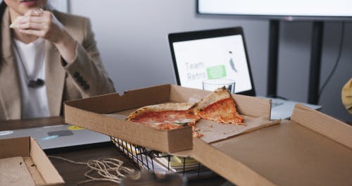 有关休息, 午餐, 吃的免费素材视频