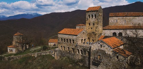 有关修道院, 内克雷西, 卡赫季州的免费素材视频