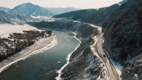 有关冬季, 天性, 岩石的免费素材视频