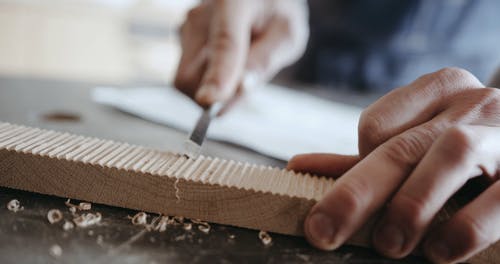 有关＃室内, 人, 凿的免费素材视频