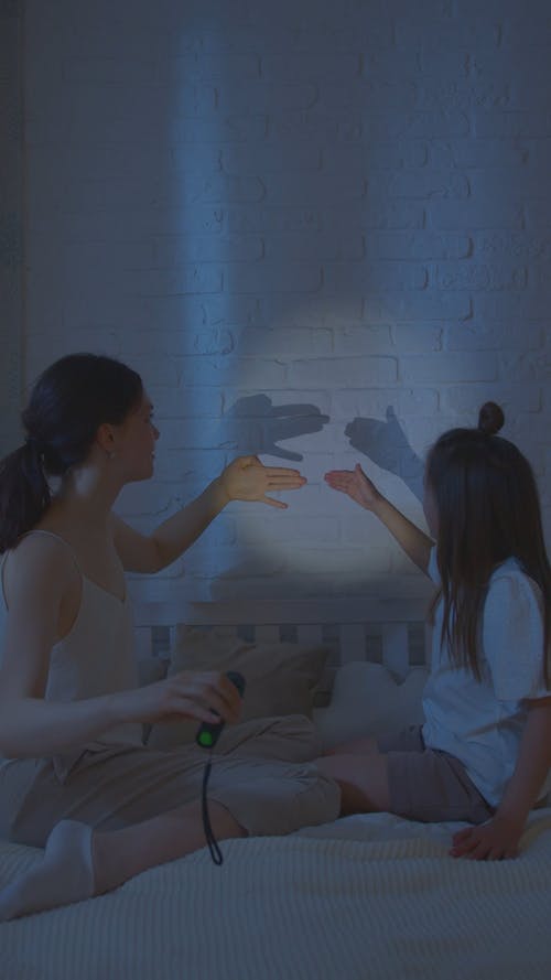 有关光, 儿童, 剪影的免费素材视频