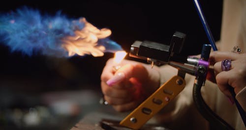 有关令人愉快的场面, 吹火炬, 吹管的免费素材视频