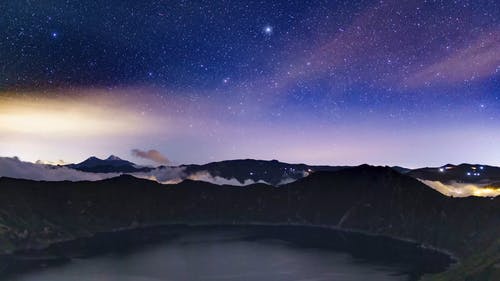 有关基洛托湖, 基洛托阿火山, 多风的免费素材视频