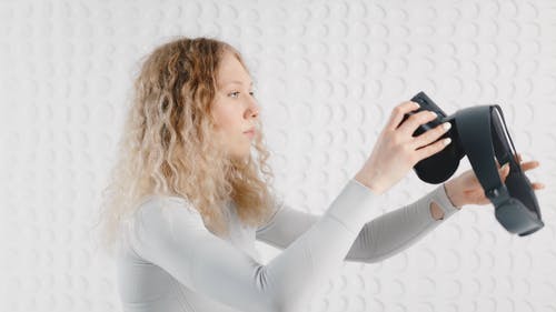 有关vr护目镜, 主动穿着, 侧面图的免费素材视频