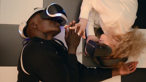 有关VR, 一对, 人的免费素材视频