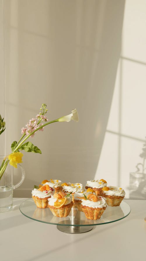 有关垂直视频, 手工制造, 杯子小蛋糕的免费素材视频