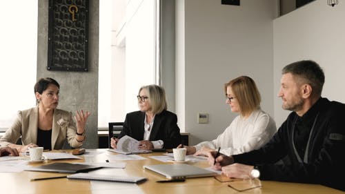 有关企业, 倾听, 同事的免费素材视频