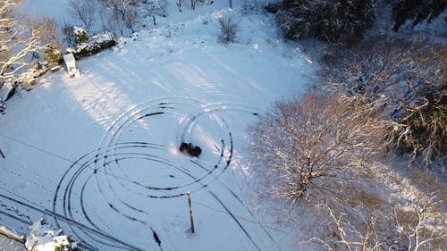 有关一台电视, 下雪的, 全地形车的免费素材视频