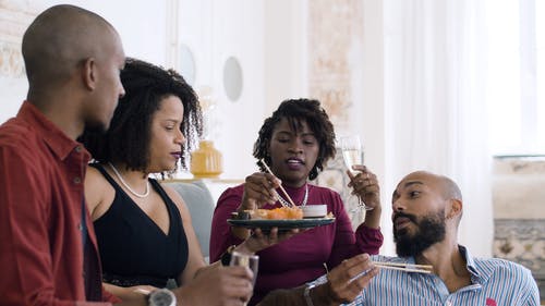 有关吃, 喝, 女性的免费素材视频