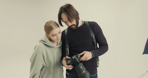 有关人, 家伙, 单反相机的免费素材视频