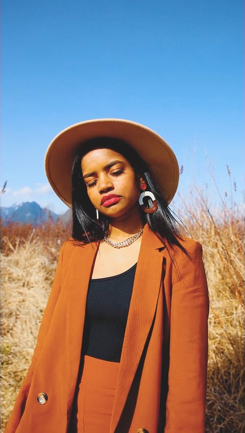 有关垂直视频, 摆姿势, 时髦的的免费素材视频